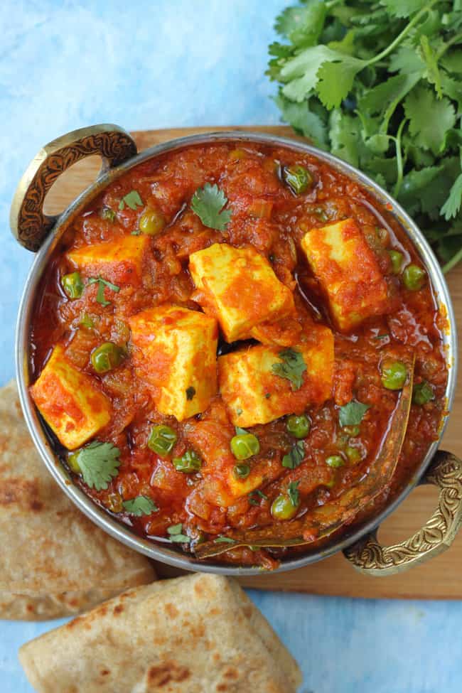 Dhaba Style Matar Paneer