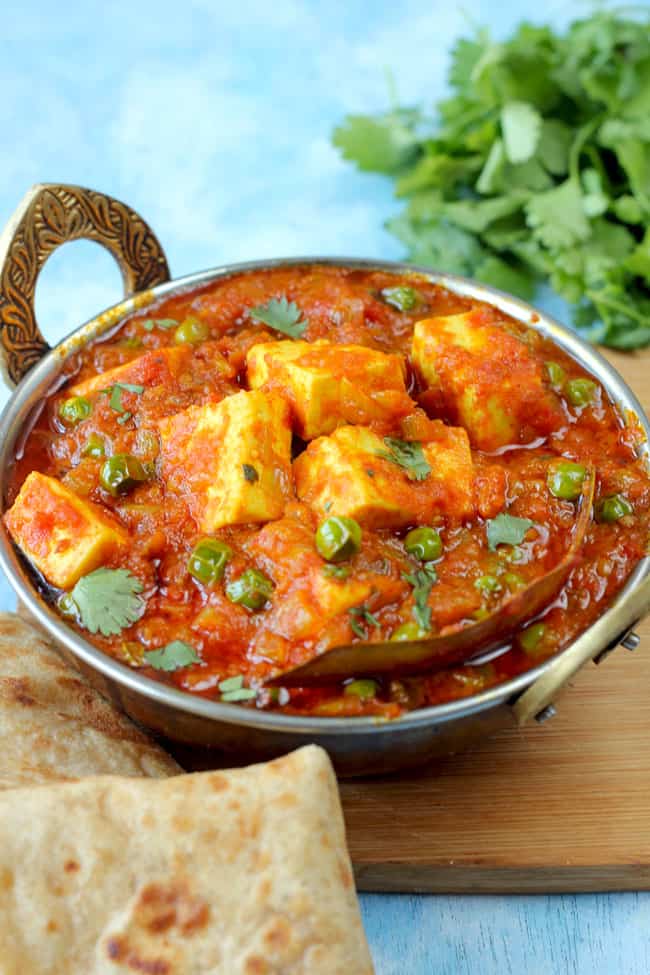 Dhaba Style Matar Paneer