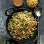 Easy Matar Poha Recipe