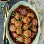 Asian Chicken Meatballs