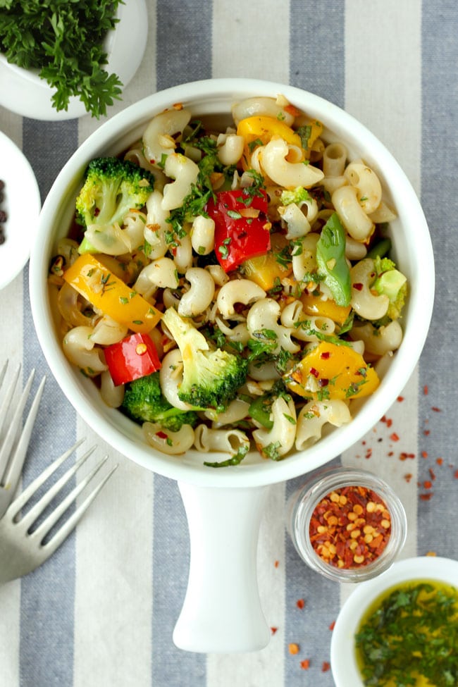 how to make vegetable pasta Quick veggie pasta