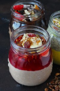 Overnight Oats Recipe (4 Flavors) - Fun FOOD Frolic