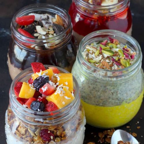 Overnight Oats Recipe 4 Flavors Fun