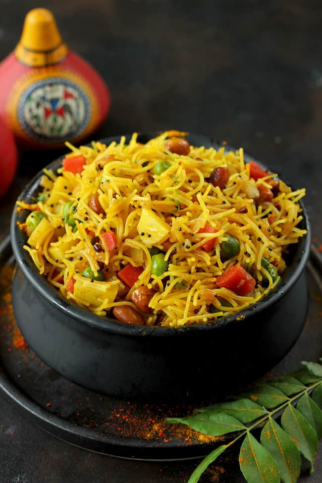 South Indian Style Vermicelli Upma