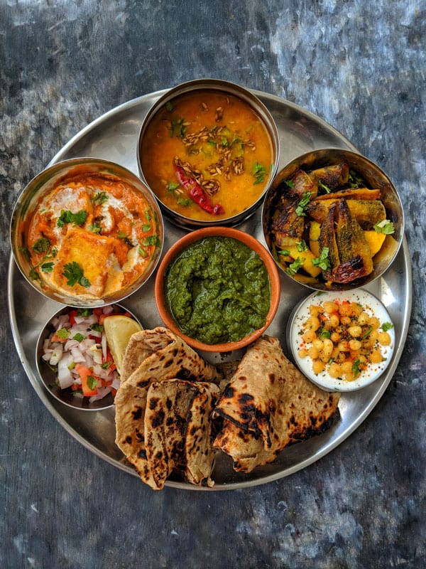 Indian Thali Meal