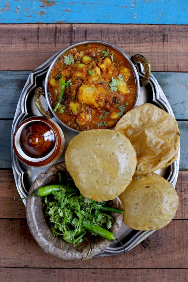 Mathura Style Aloo Ki Sabzi