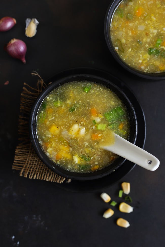 Chinese Sweet Corn Soup