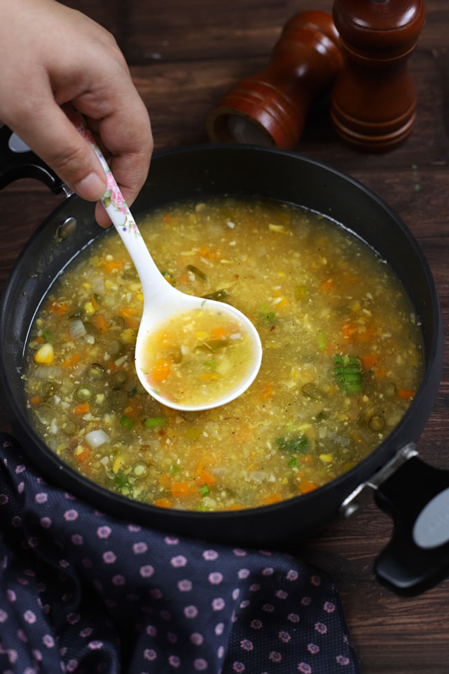 Chinese Sweet Corn Soup