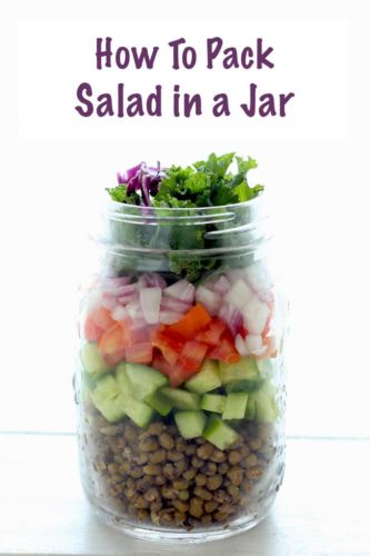 How To Pack Salad in a Jar