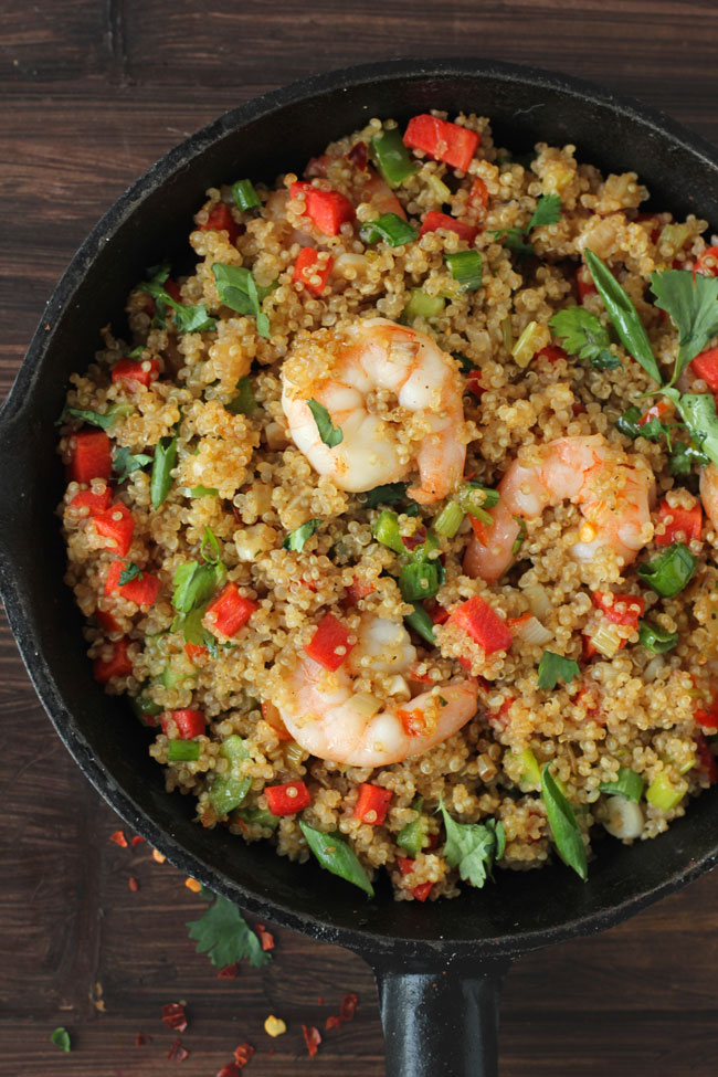 quinoa stir fry