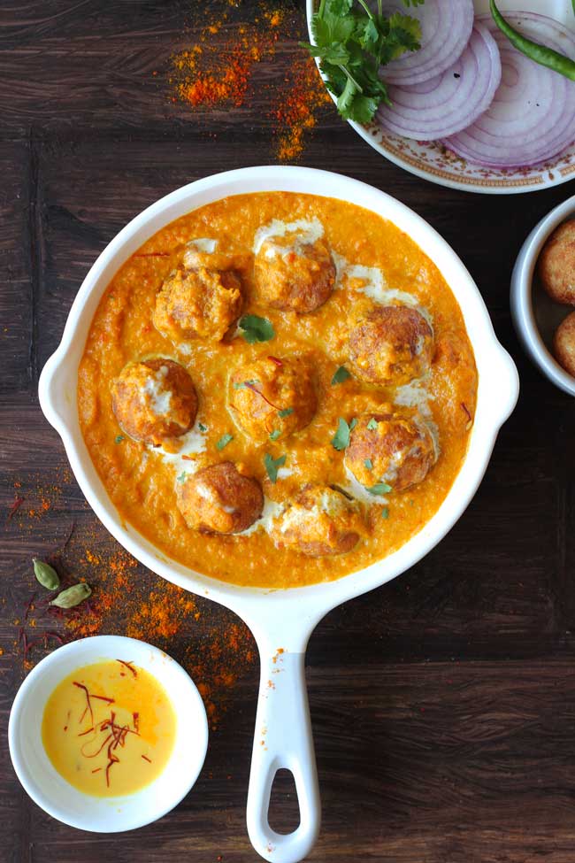 Paneer Kofta Recipe | Malai Kofta Gravy - Fun FOOD Frolic