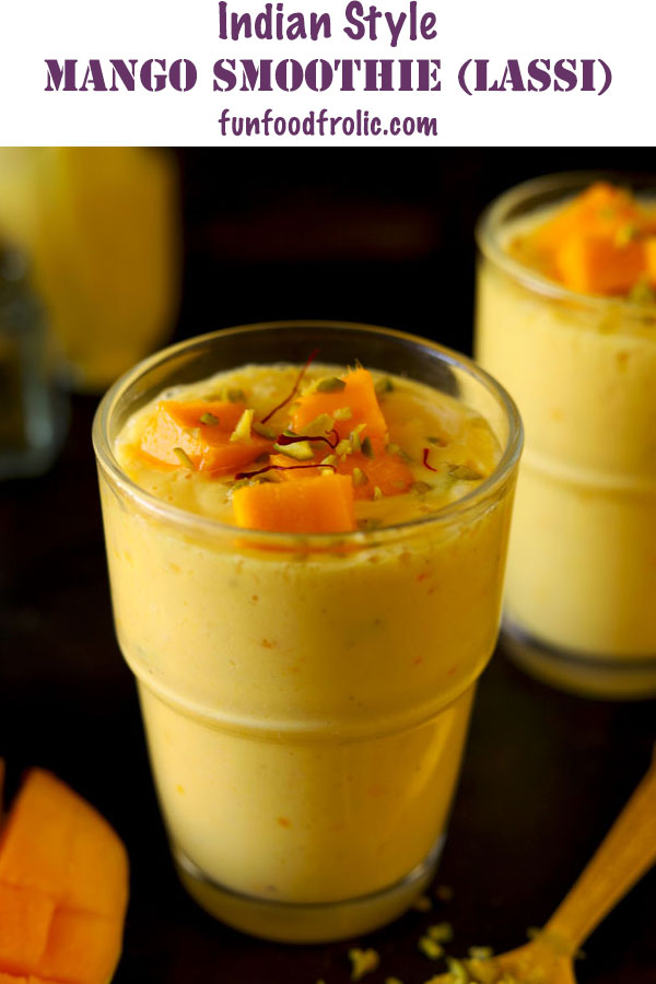 Easy Indian Mango Lassi Recipe