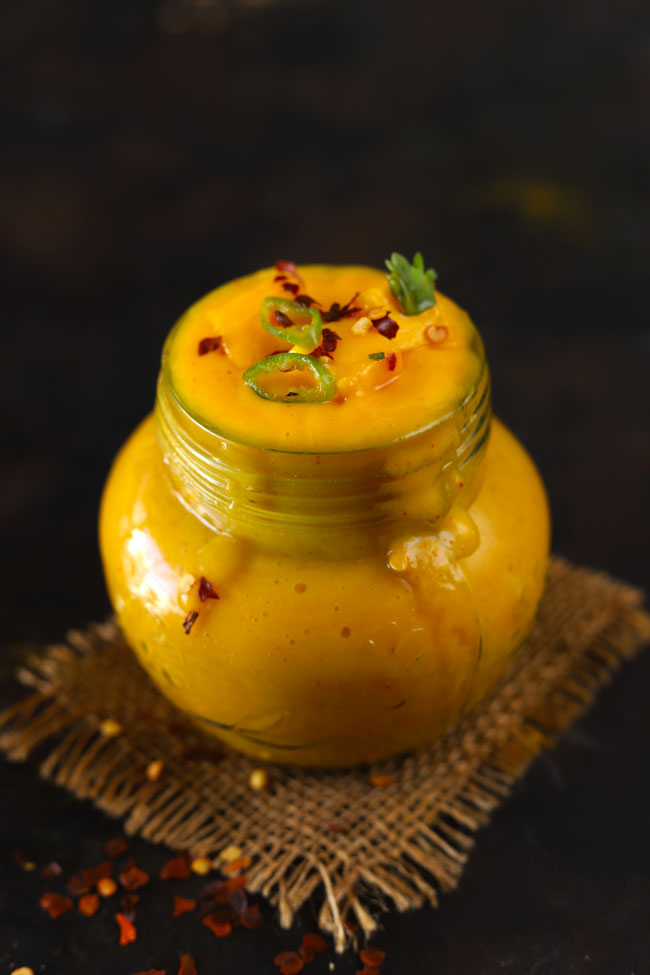 Mango Dip Recipe | Mango Chili Sauce - Fun FOOD Frolic