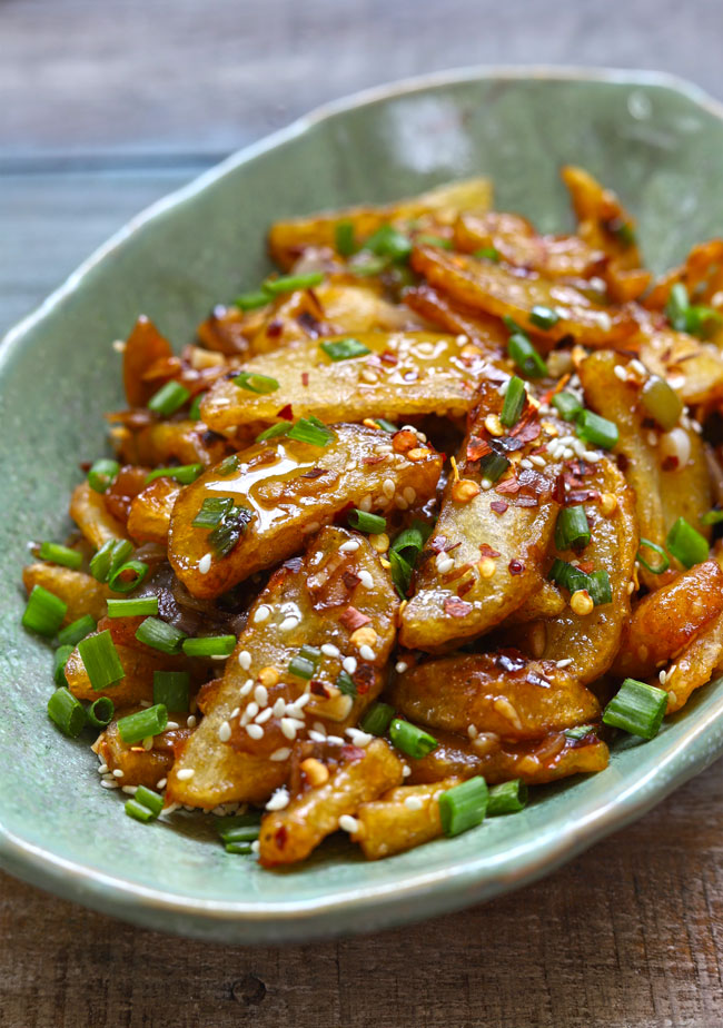 Crispy Honey Chilli Potato Fingers