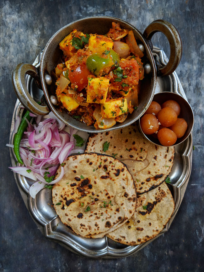 Everyday Indian Thali Meal Idea