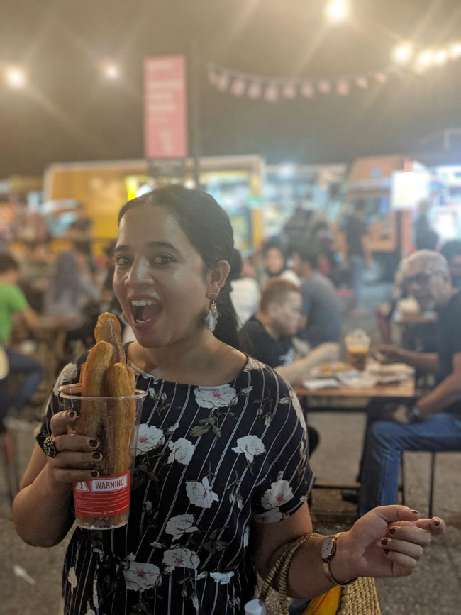 Churros at Tapak Urban Street Dining