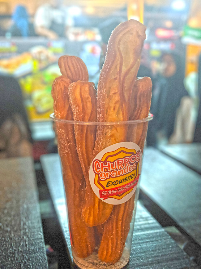 Churros at Tapak Urban Street Dining