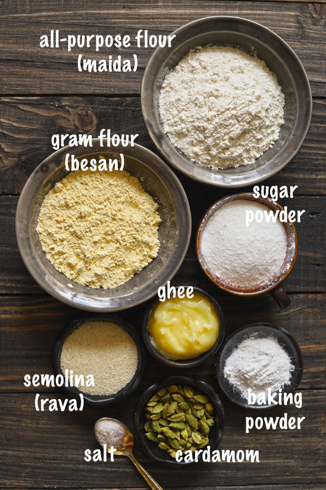 Nankhatai Ingredients