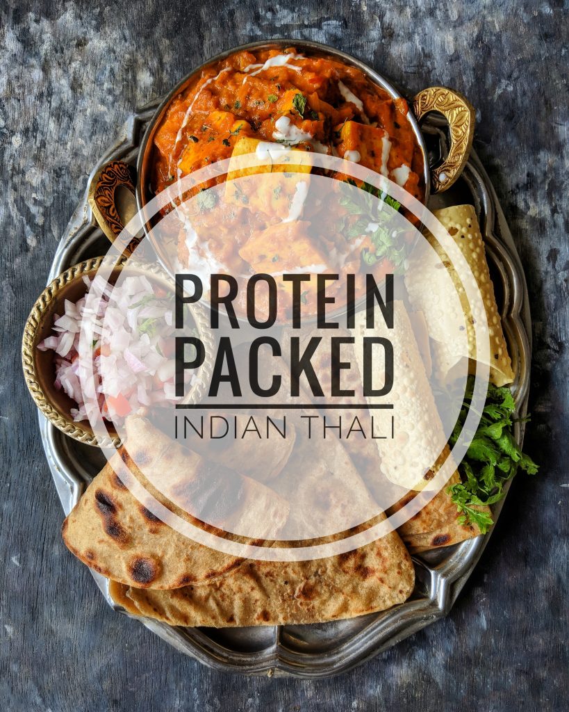 Protein Packed Indian Thali