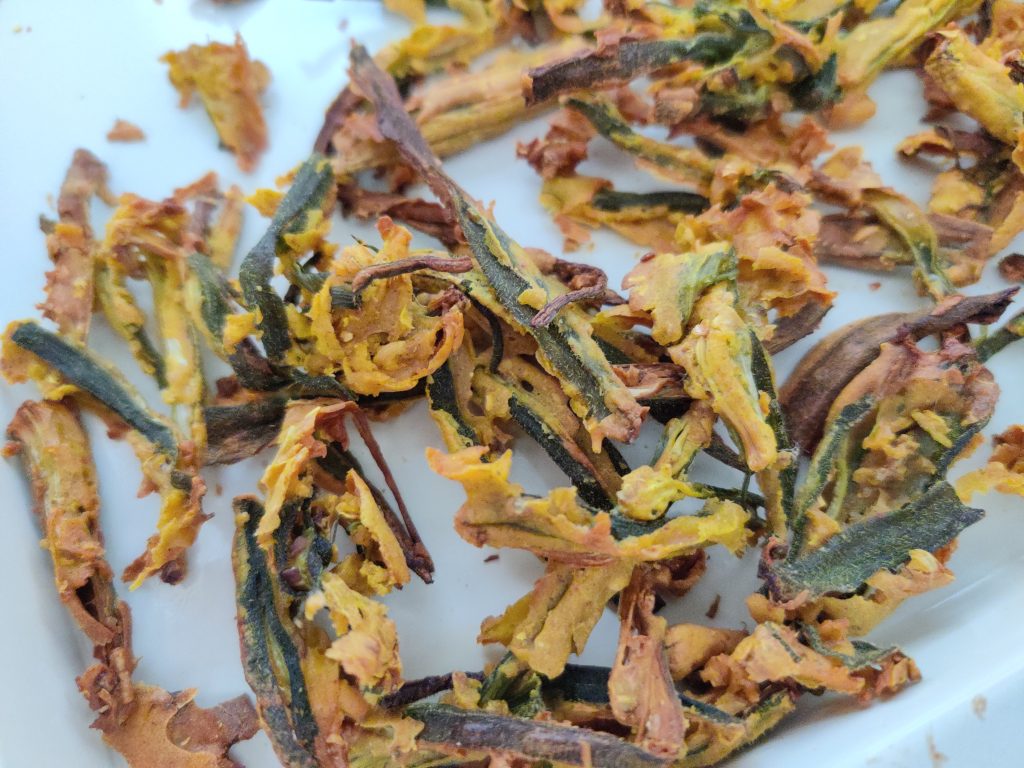 Baked Crispy Okra