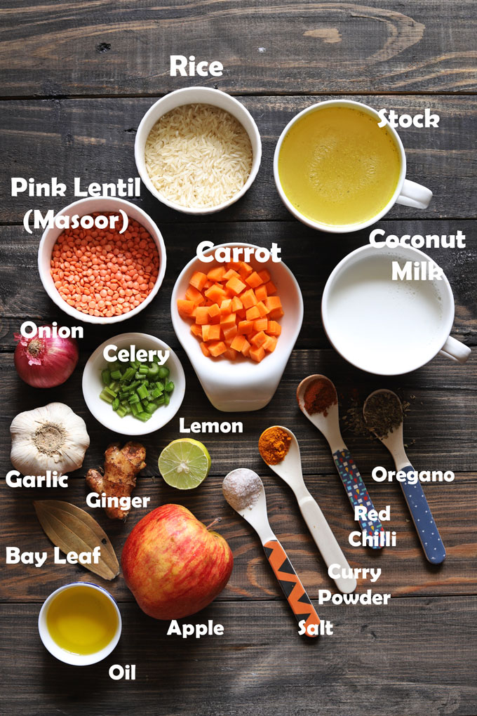 Ingredients For Mulligatawny Soup