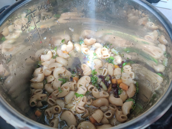 Instant Pot Pasta Soup