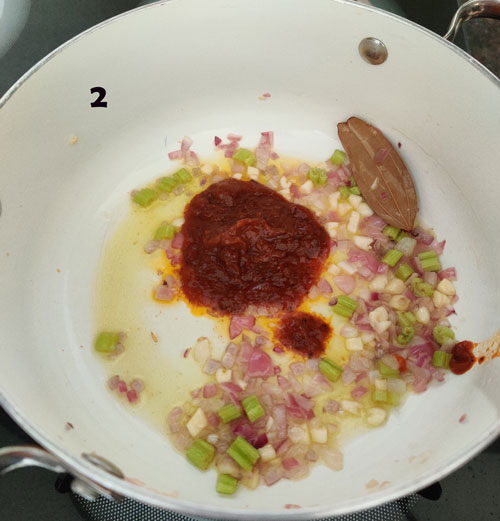Minestrone Soup Cooking Steps
