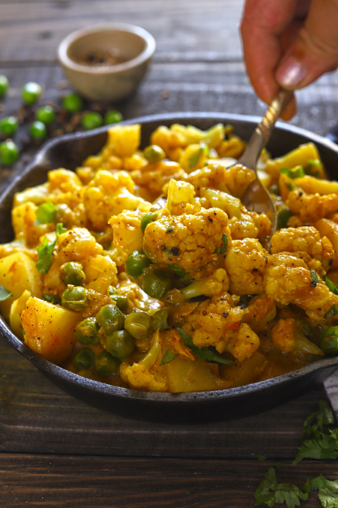 Cauliflower Curry Recipe (Vegan & Gluten Free) - Fun FOOD Frolic