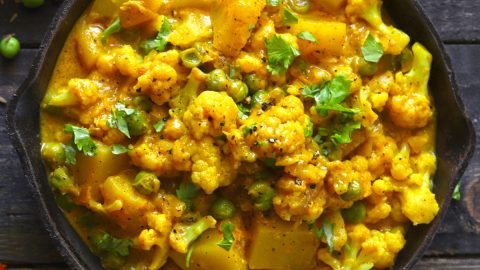 Cauliflower Thoran Recipe (Kerala Style Cauliflower)