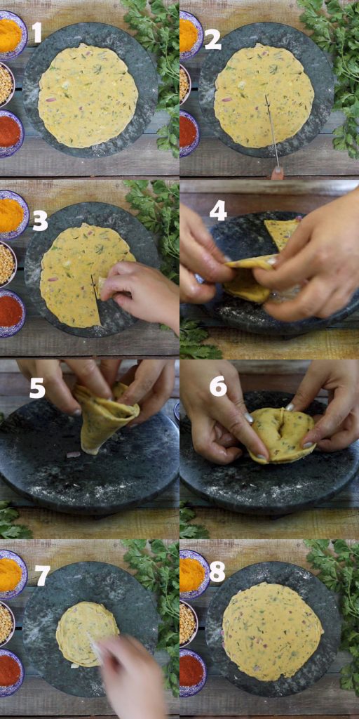 Step-By-Step Missa Paratha Making Tutorial