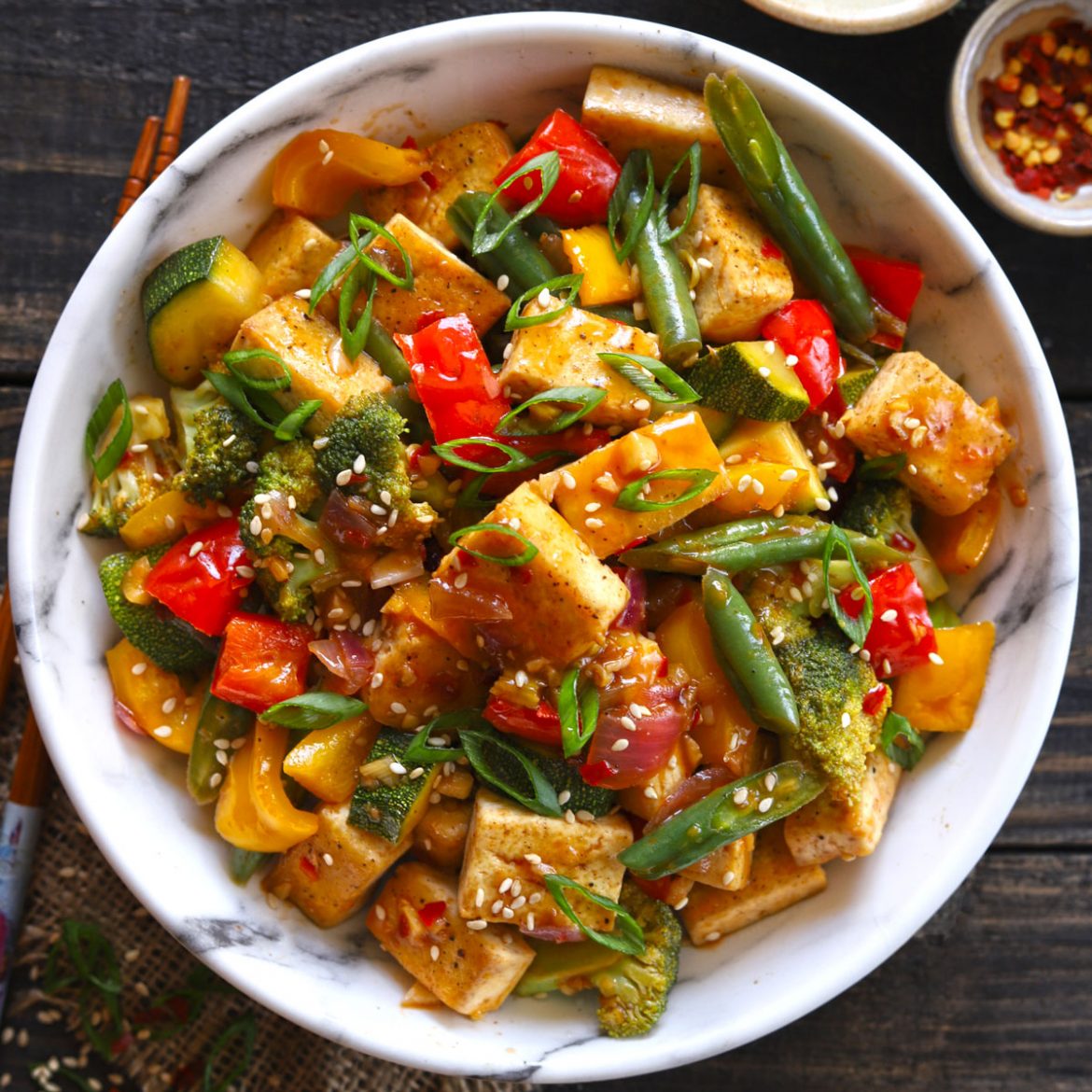 Tofu Stir Fry Recipe (Vegan) Fun FOOD Frolic