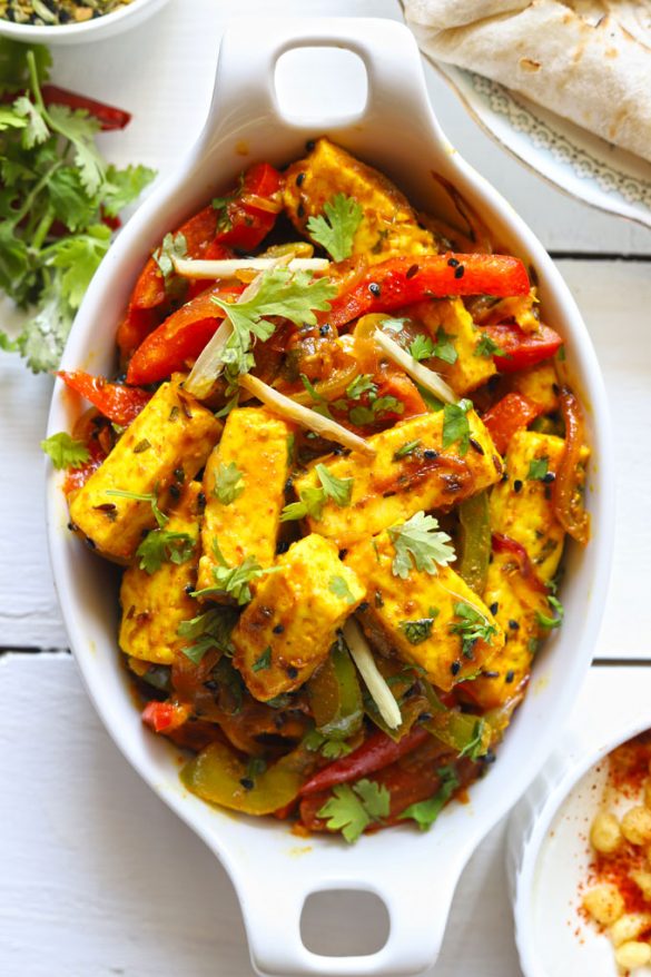 Paneer Jalfrezi Recipe (Veg Jalfrezi) Fun FOOD Frolic