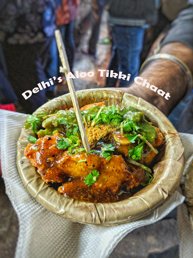 Delhi's Aloo Tikki Chaat