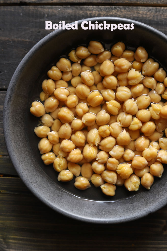 Boiled Chickpeas