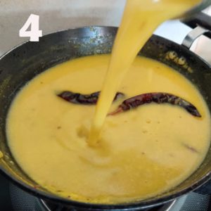 kadhi making steps