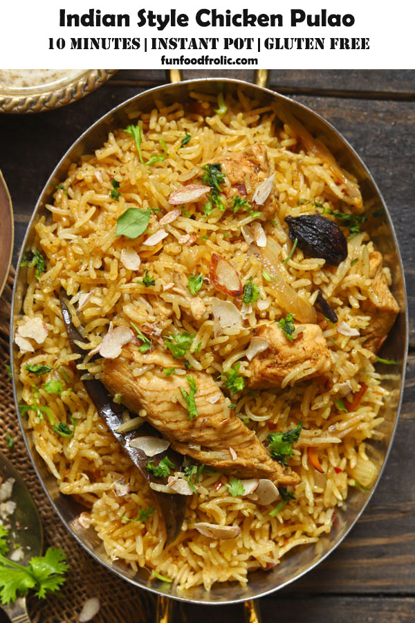 Instant Pot Chicken Pulao
