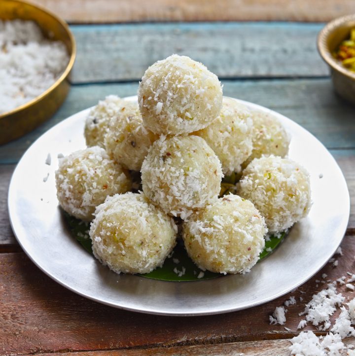 Coconut Ladoo Recipe (Instant Nariyal Laddo) Fun FOOD Frolic