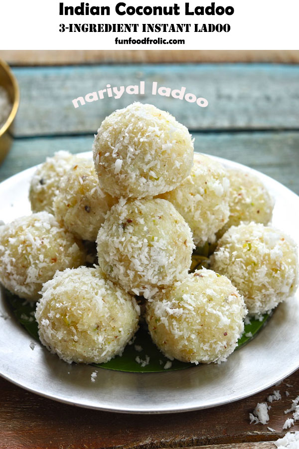 Indian Coconut Laddo