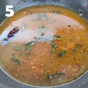 rasam cooking steps