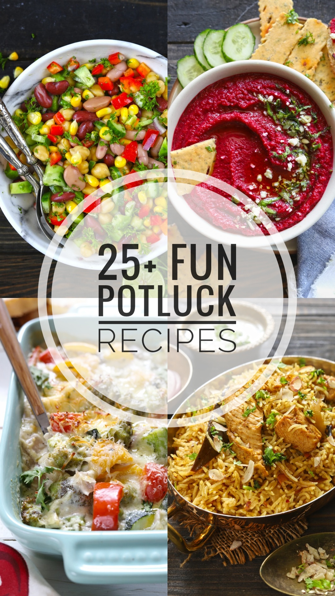 How To Host A Potluck: 40 Potluck Ideas Tips And Themes Boissons Saines ...