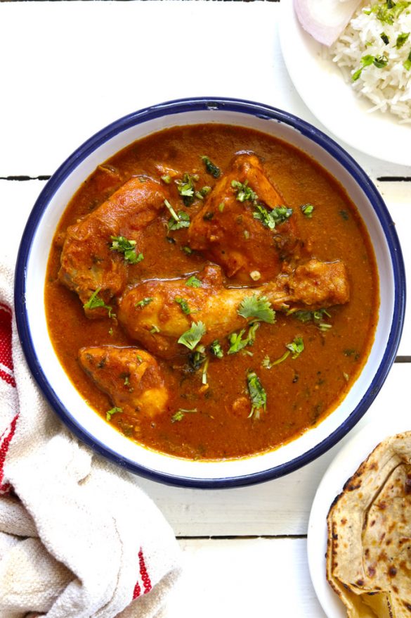 Indian Chicken Curry Recipe - Fun FOOD Frolic