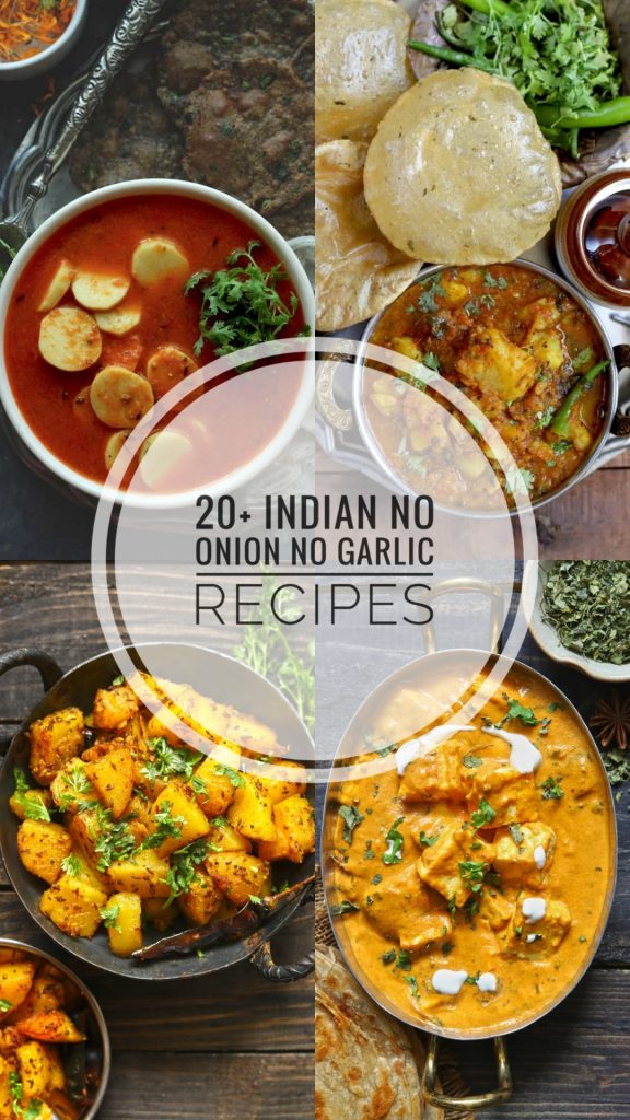 20+ Indian No Onion No Garlic Recipes - Fun FOOD Frolic