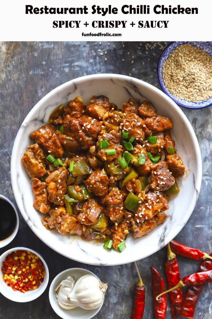 Restaurant Style Chilli Chicken