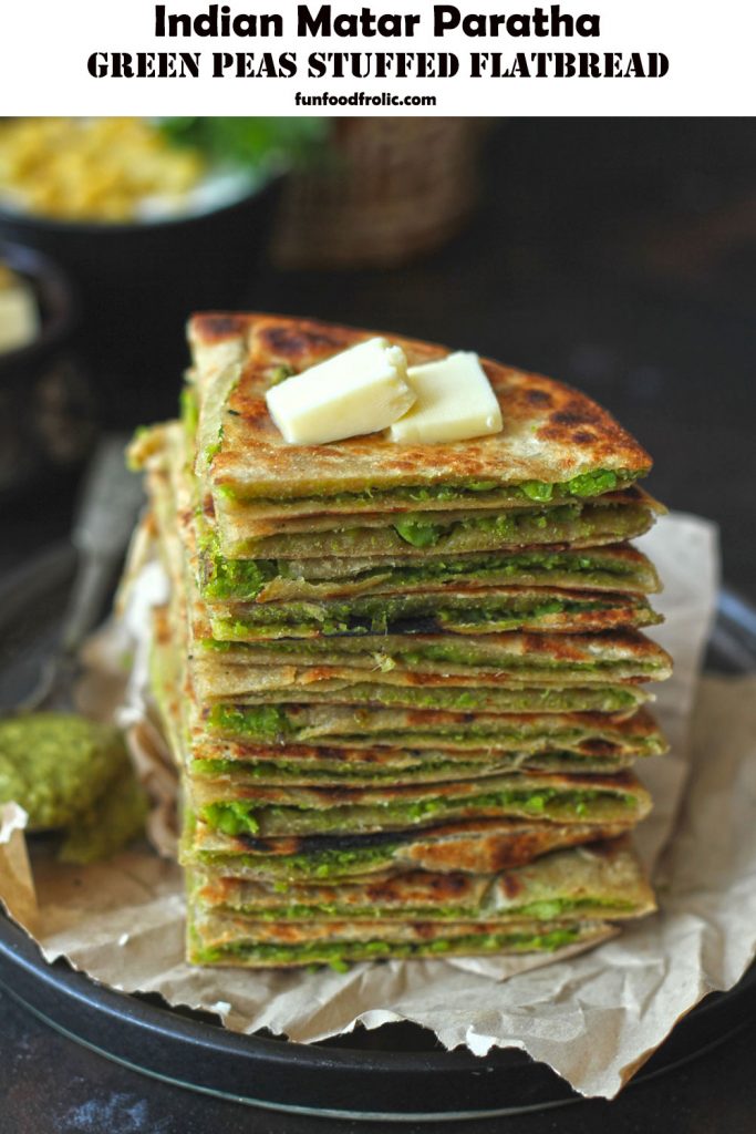 Matar (Green Peas) Paratha