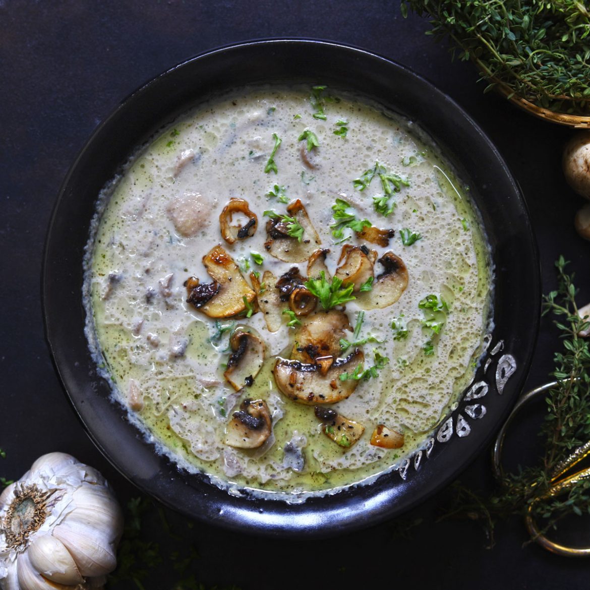 Mushroom Soup Recipe (Gluten Free Soup) Fun FOOD Frolic