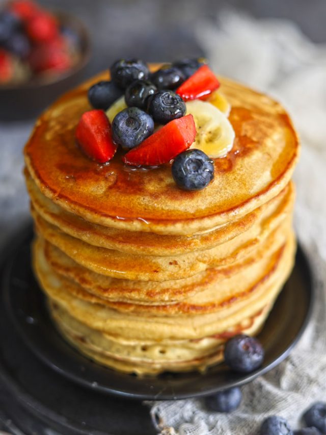 Whole Wheat Pancakes Fun FOOD Frolic