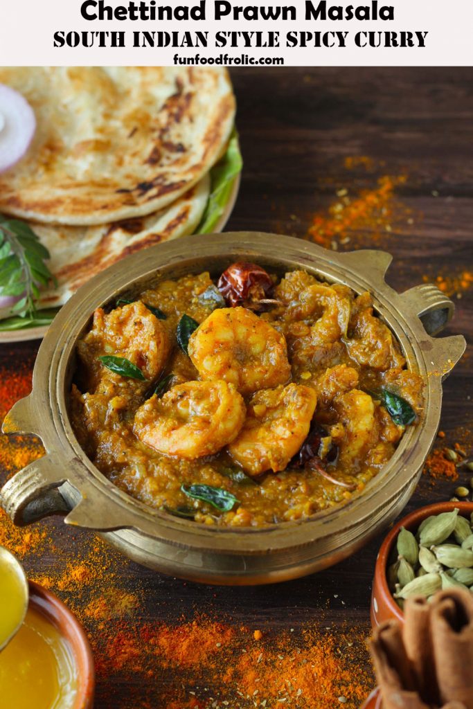 Cchettinad Prawn Masala