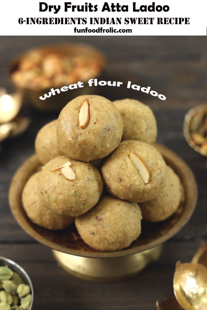 Dry Fruits Atta Ladoo