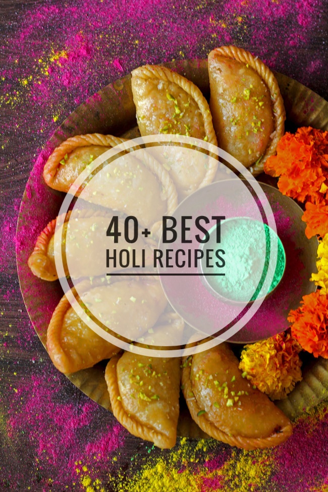 collection of 40+ Holi Recipes