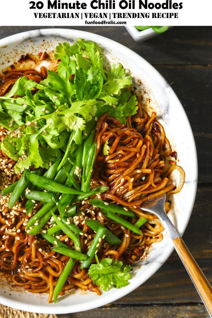 Chili Oil Noodles Recipe  Tik Tok Noodles  - 91